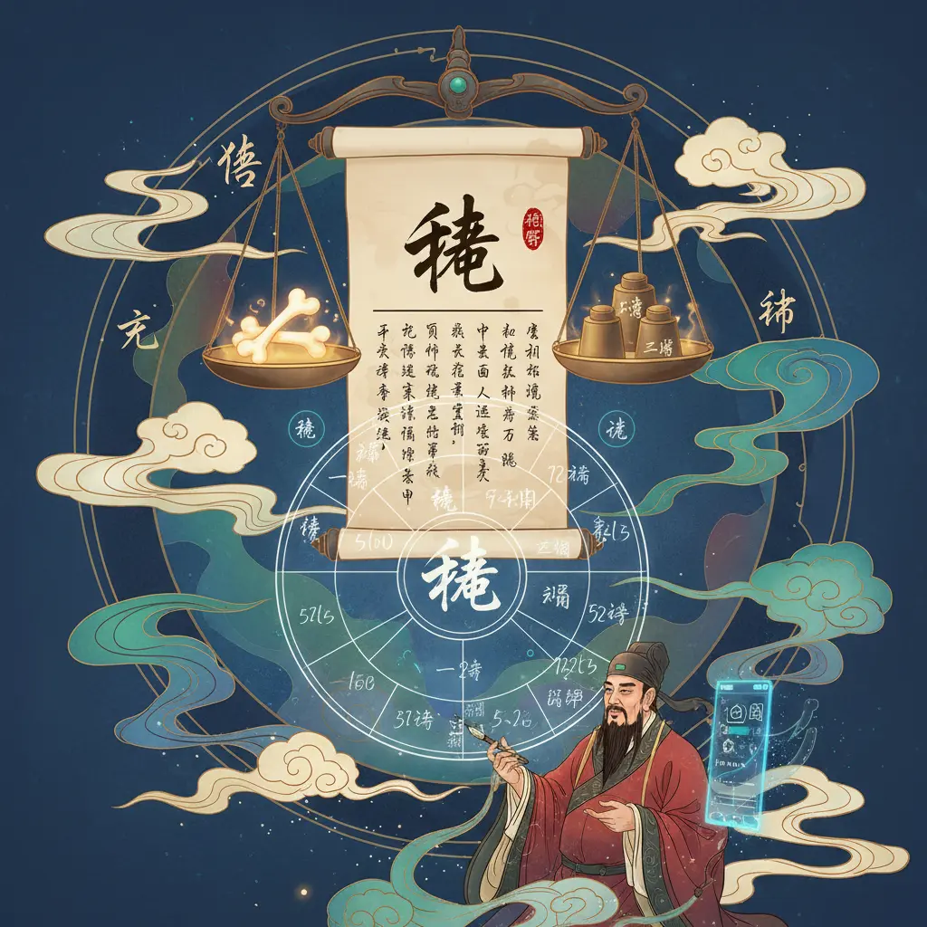八字排盘 - 稱骨算命