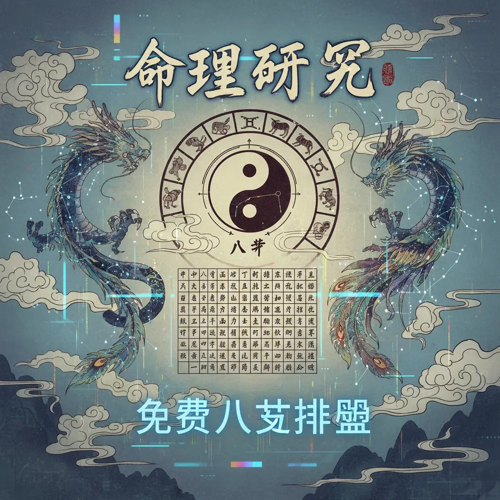 免費八字排盤 - 命理研究