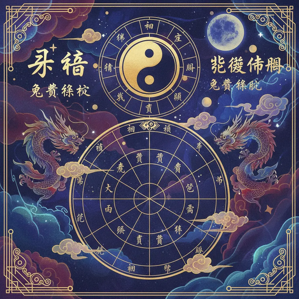 紫微命盤免費解析 - 易經