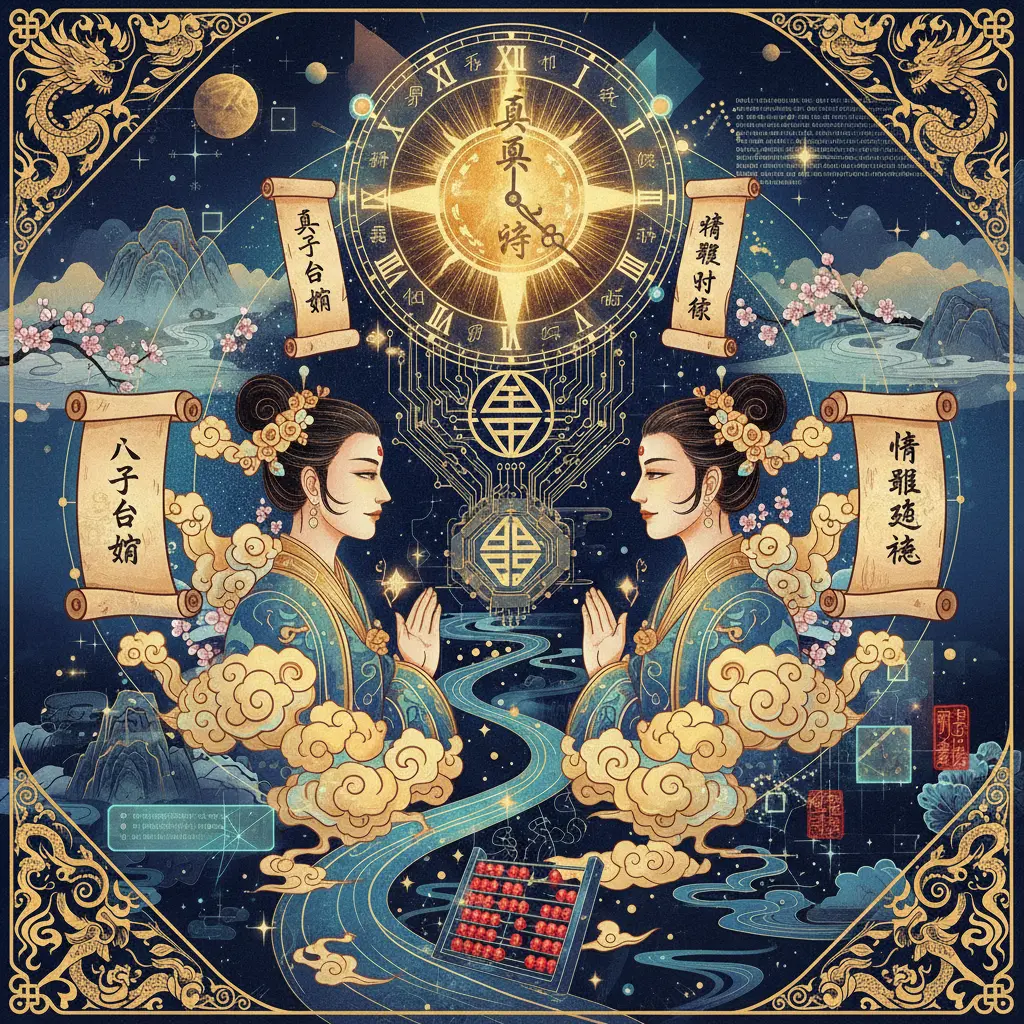 八字合婚 - 真太陽時