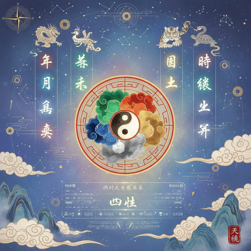 五行八字 - 四柱八字