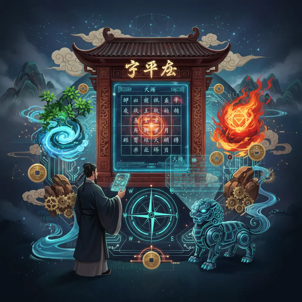 八字排盘 - 子平法