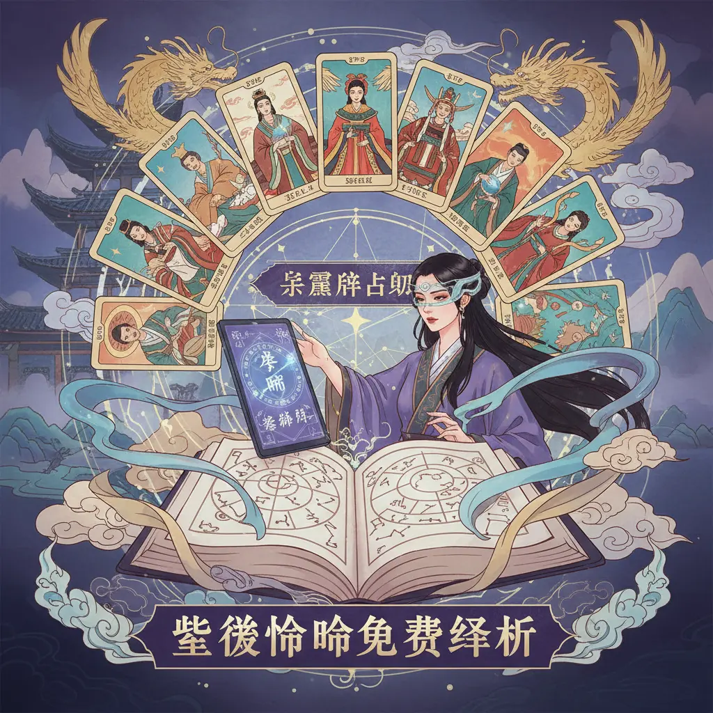 紫微命盤免費解析 - 塔羅牌占卜
