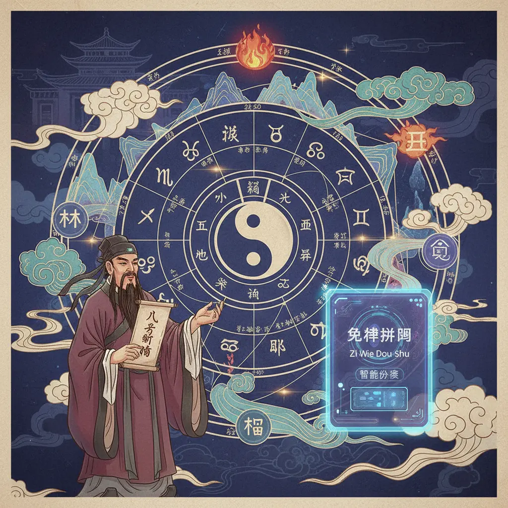 紫微斗數命盤免費 - 八字算命