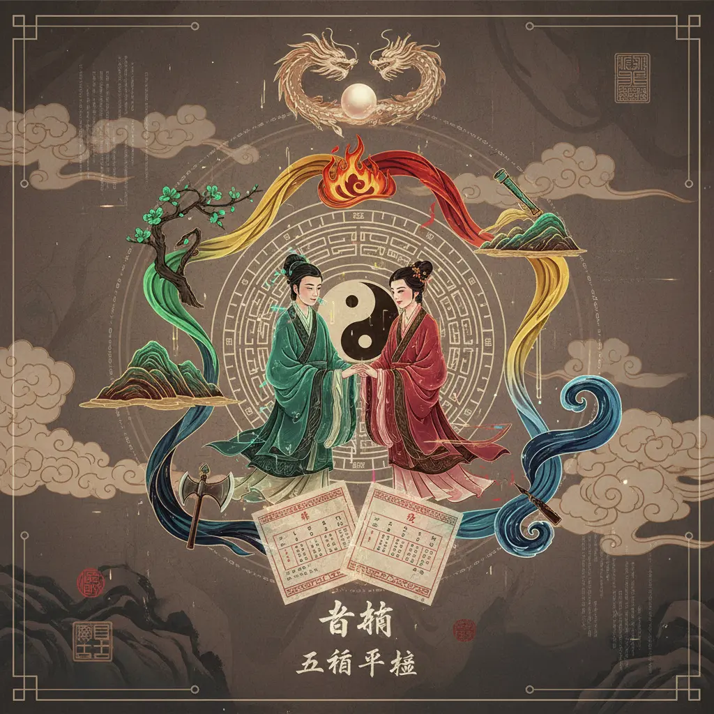 八字合婚 - 五行平衡