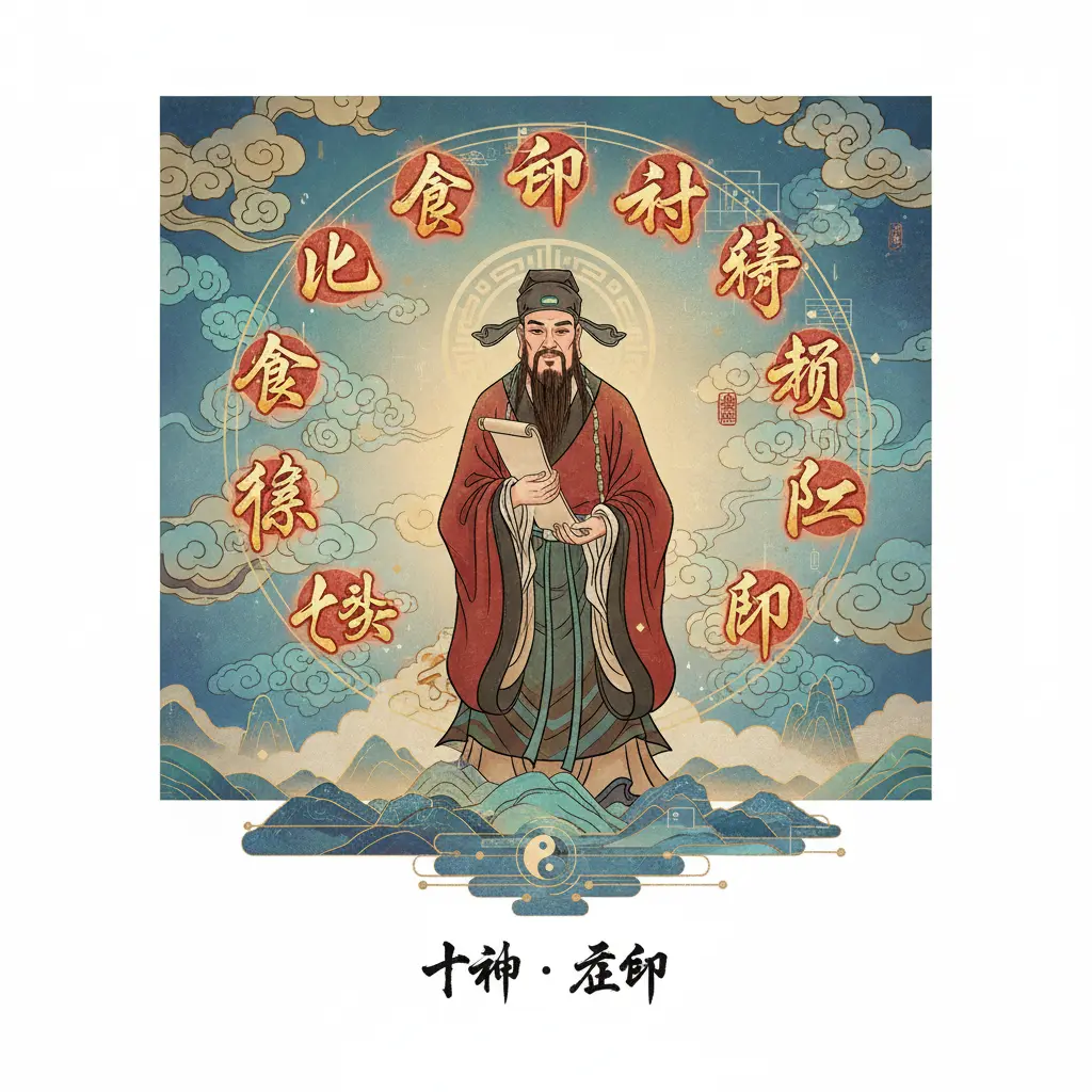 正印 - 十神