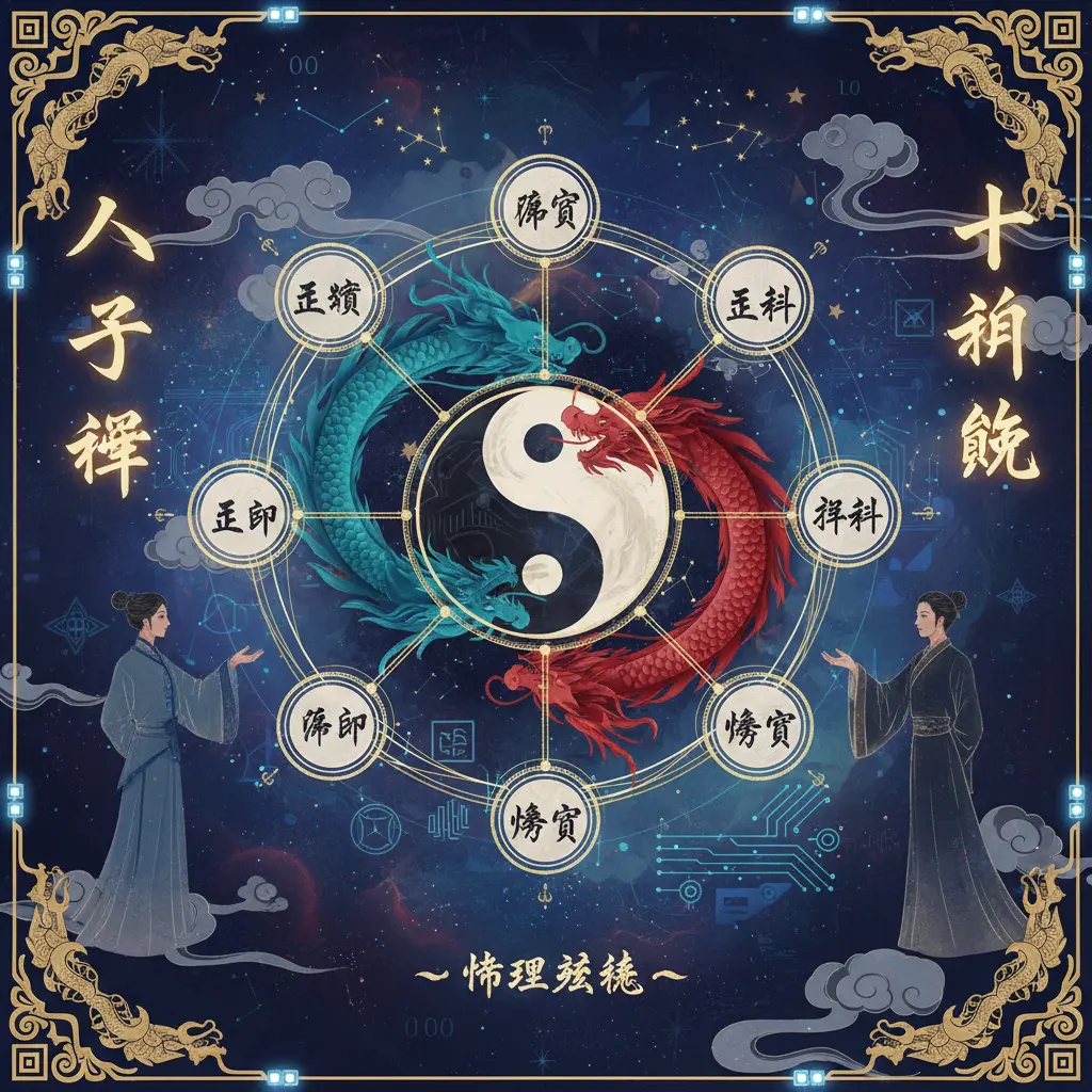 八字合盤 - 十神理論