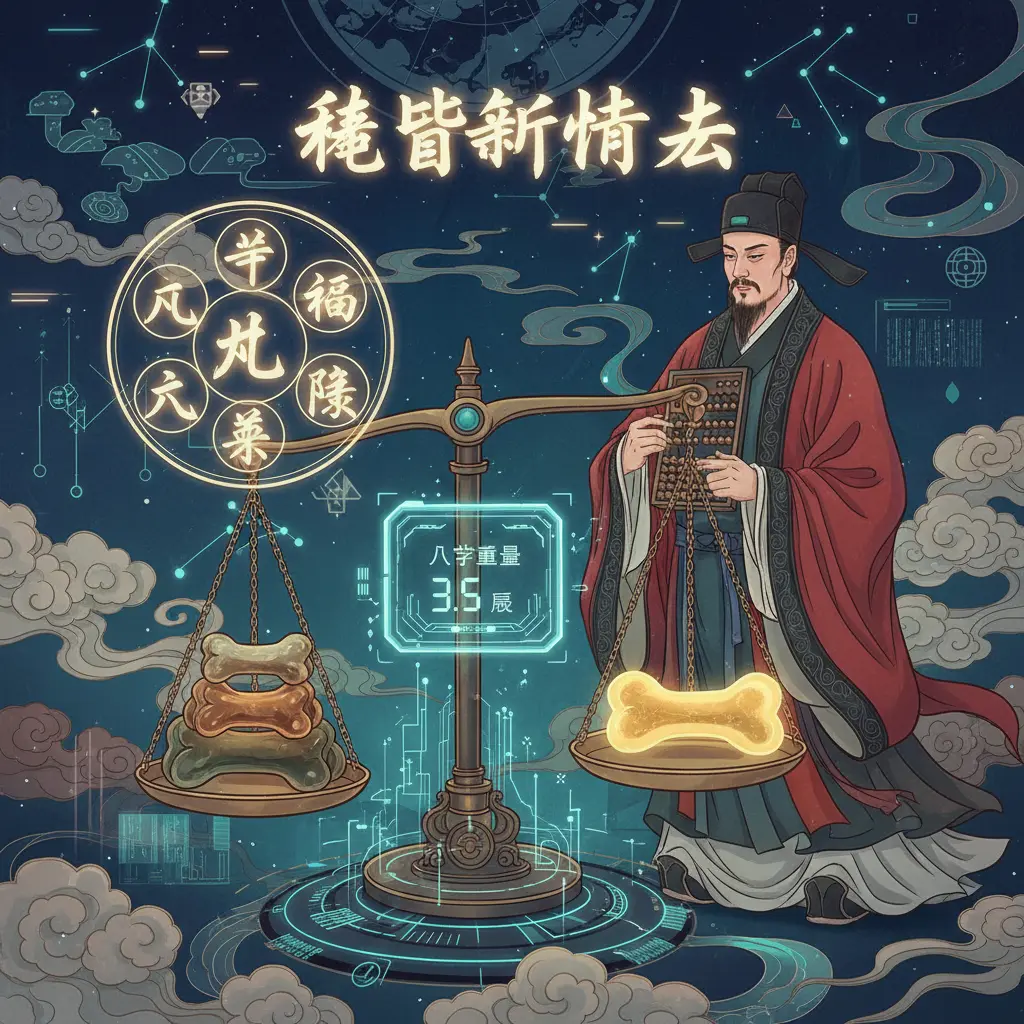 八字重量 - 稱骨算命法