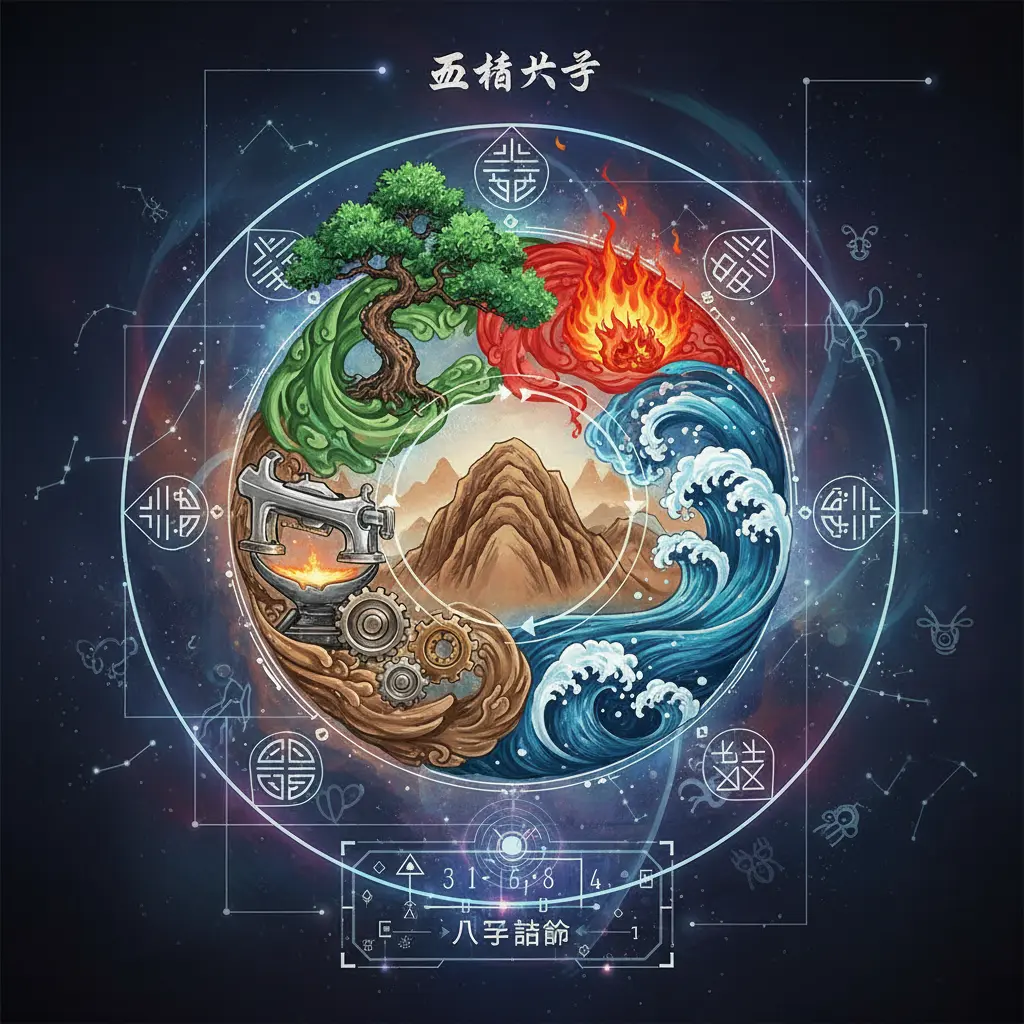 八字計算 - 五行