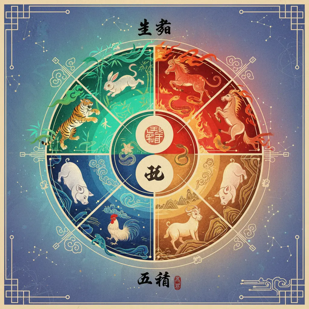生肖 - 五行