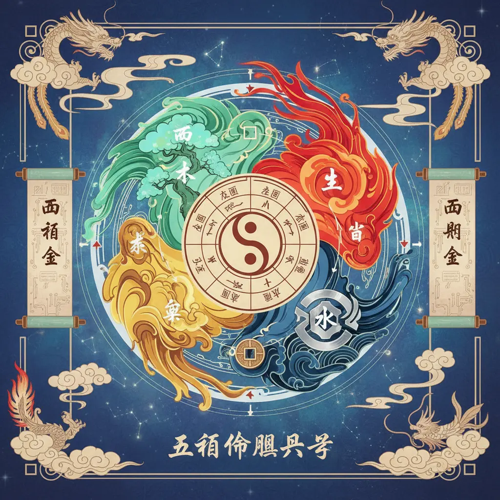 命盤八字 - 五行