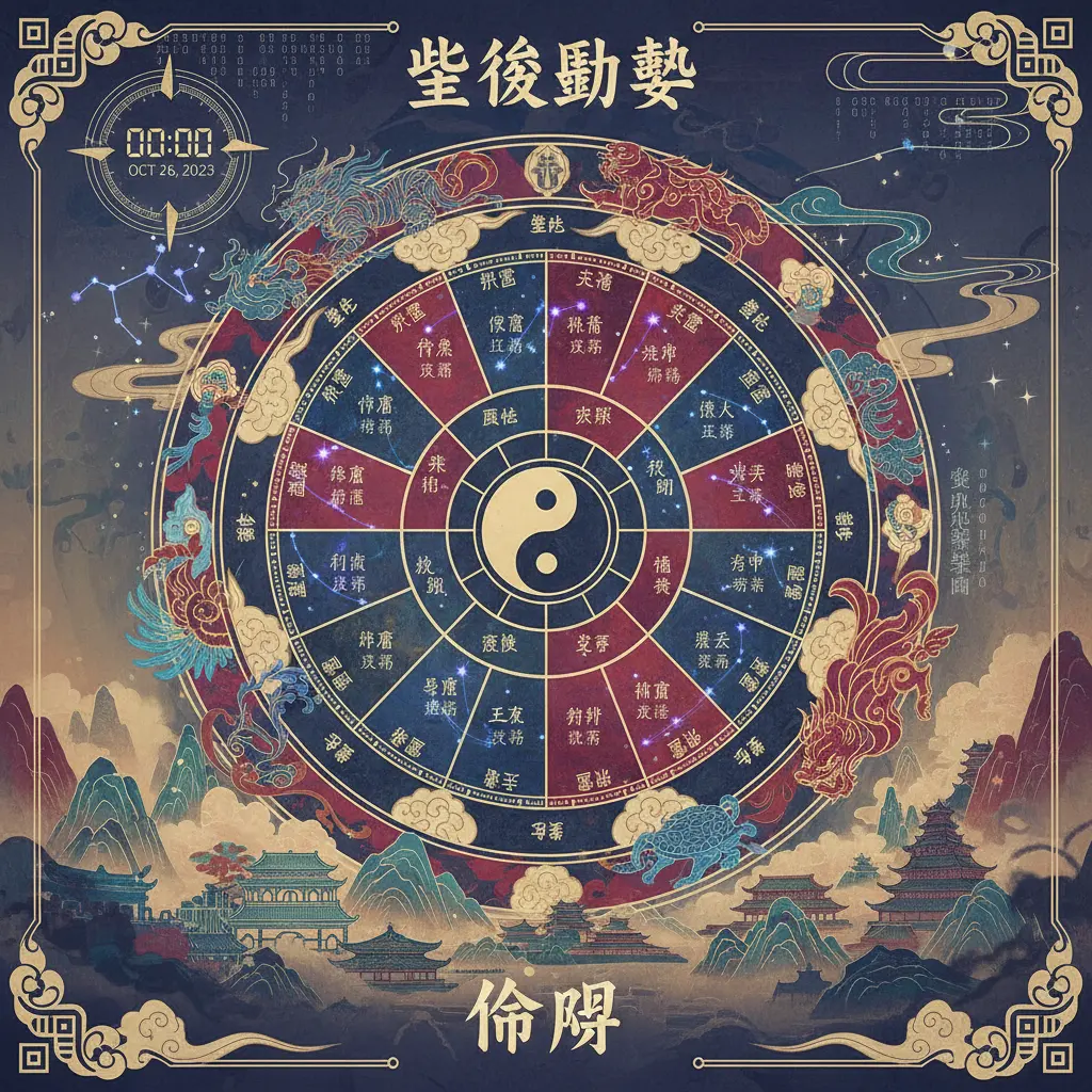 紫微鬥數 - 命盤