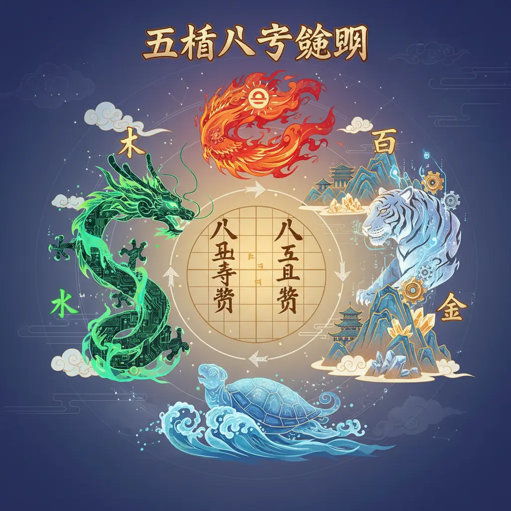 八字查詢 - 五行