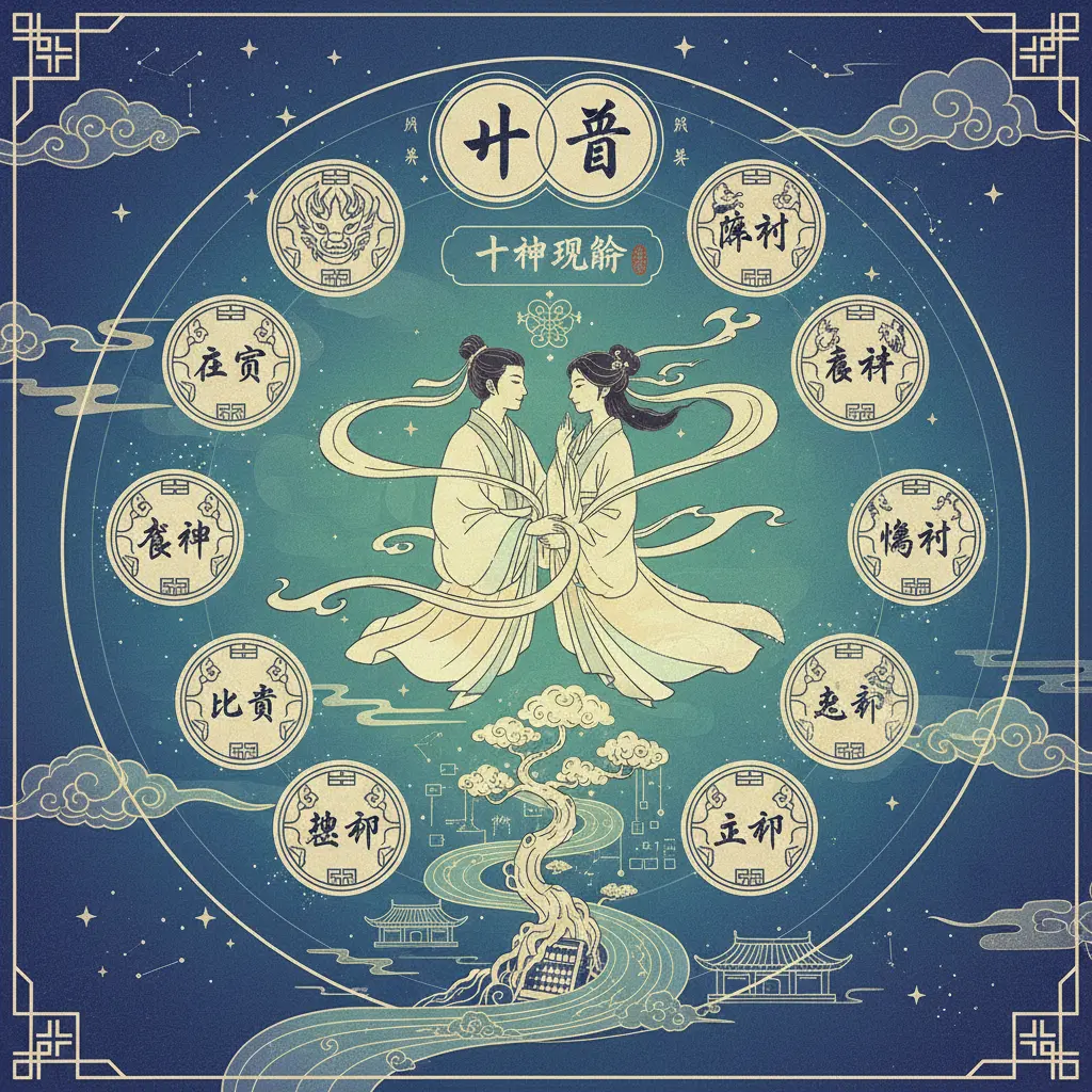 八字合婚 - 十神理論