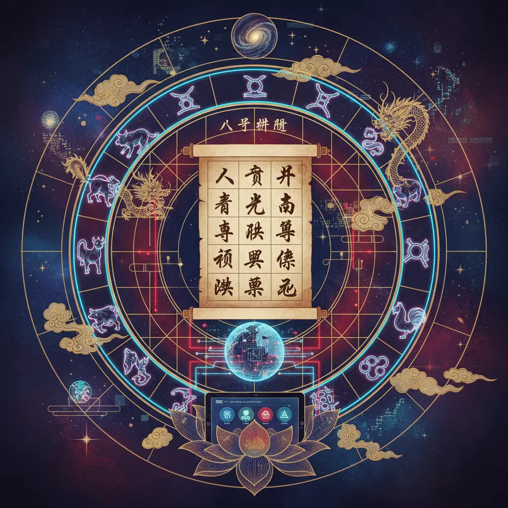 命盤 - 八字排盤