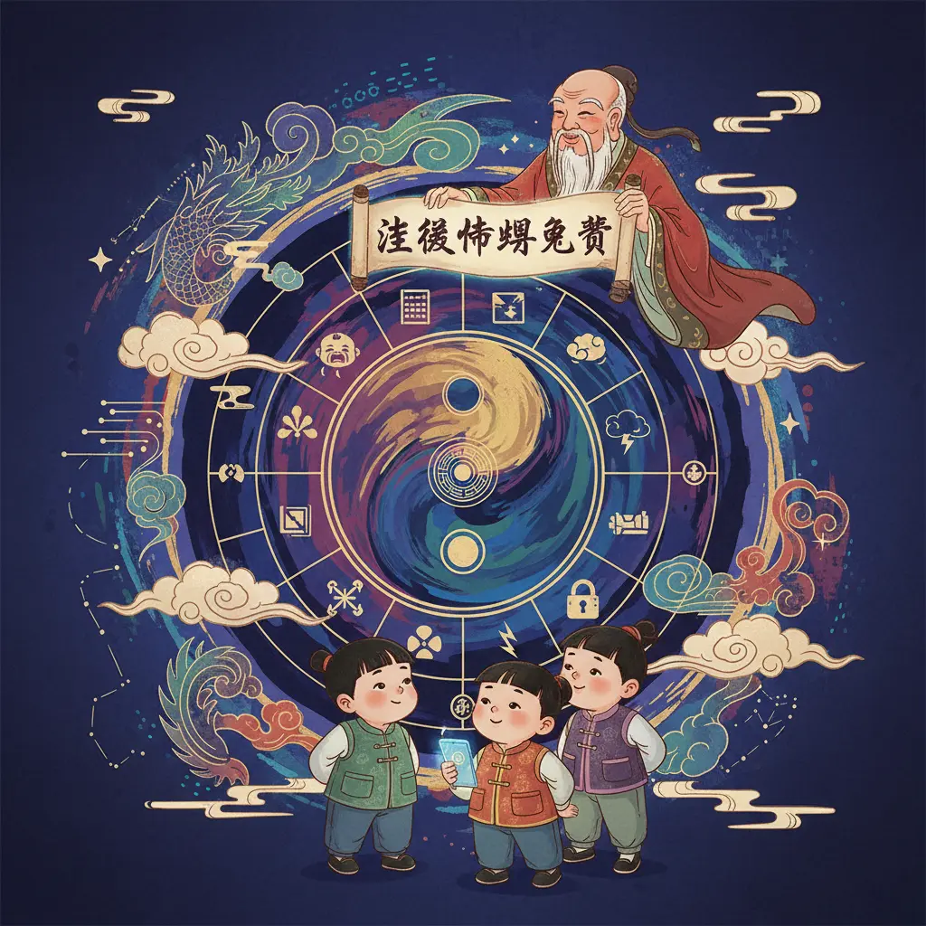 紫微命盤免費 - 小兒關煞