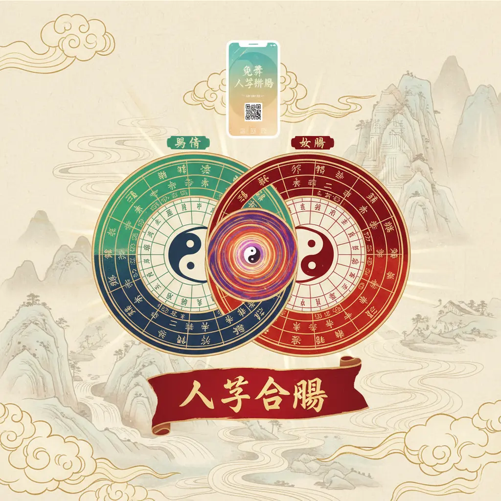 免費八字排盤 - 八字合盤