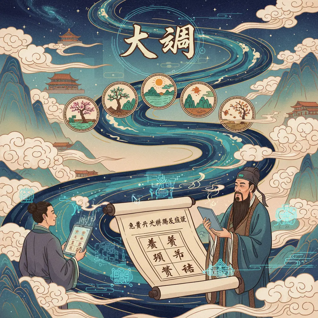 免費八字排盤及解說 - 大運