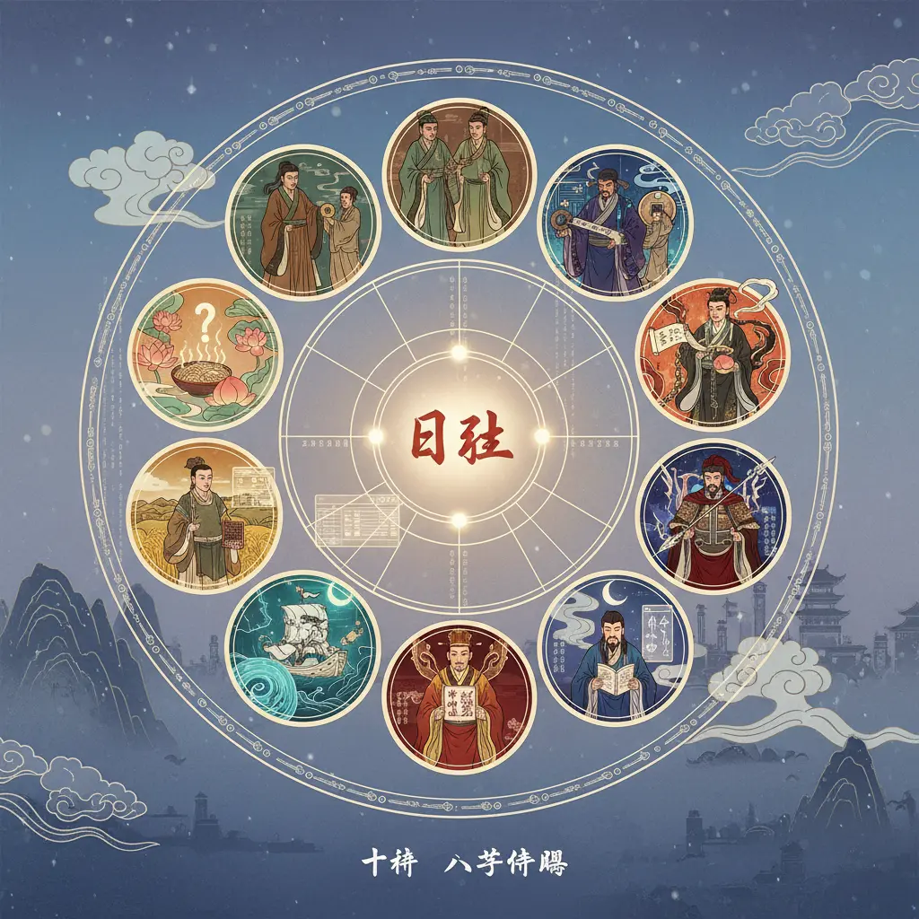 八字命盤 - 十神
