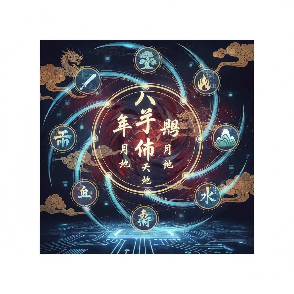 八字排盤 - 八字命盤