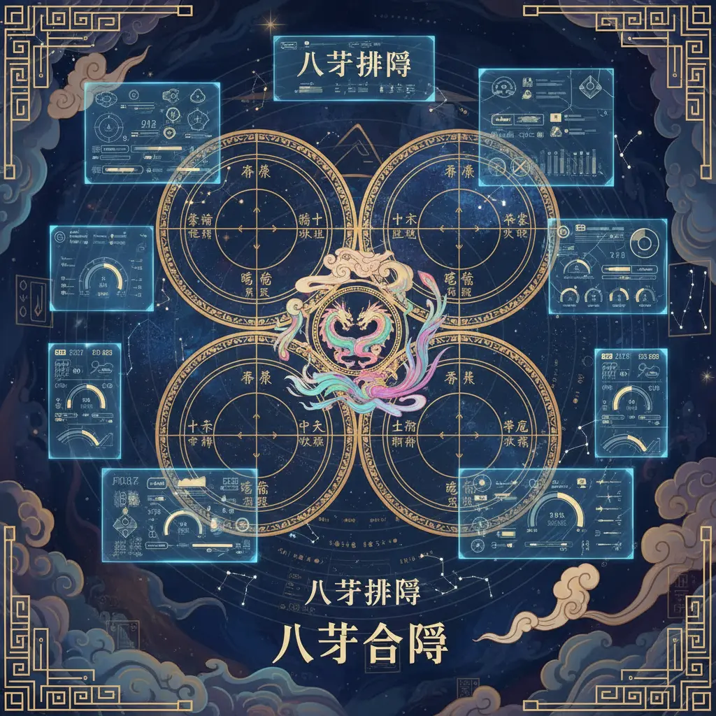 八字排盘 - 八字合盤
