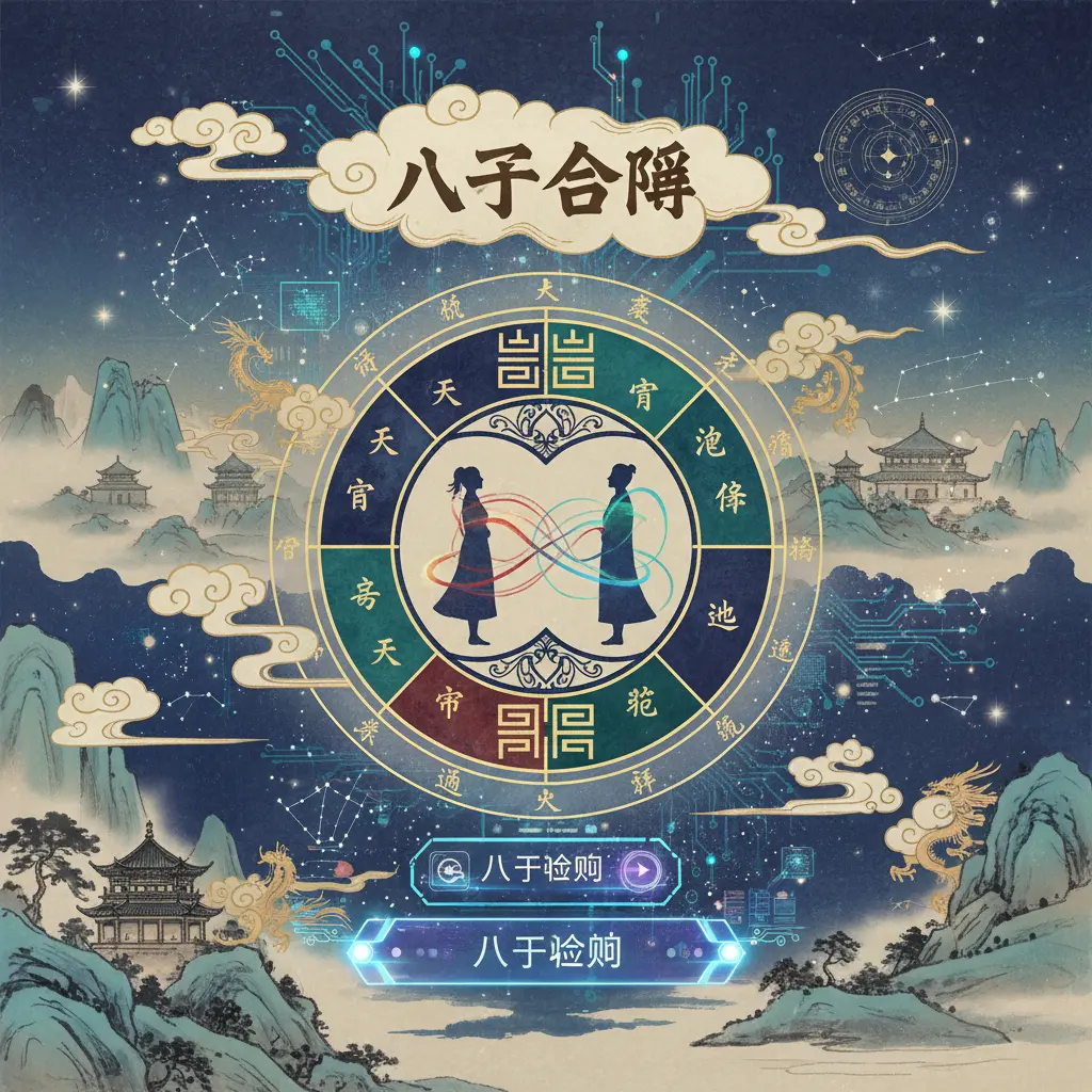 八字查詢 - 八字合盤