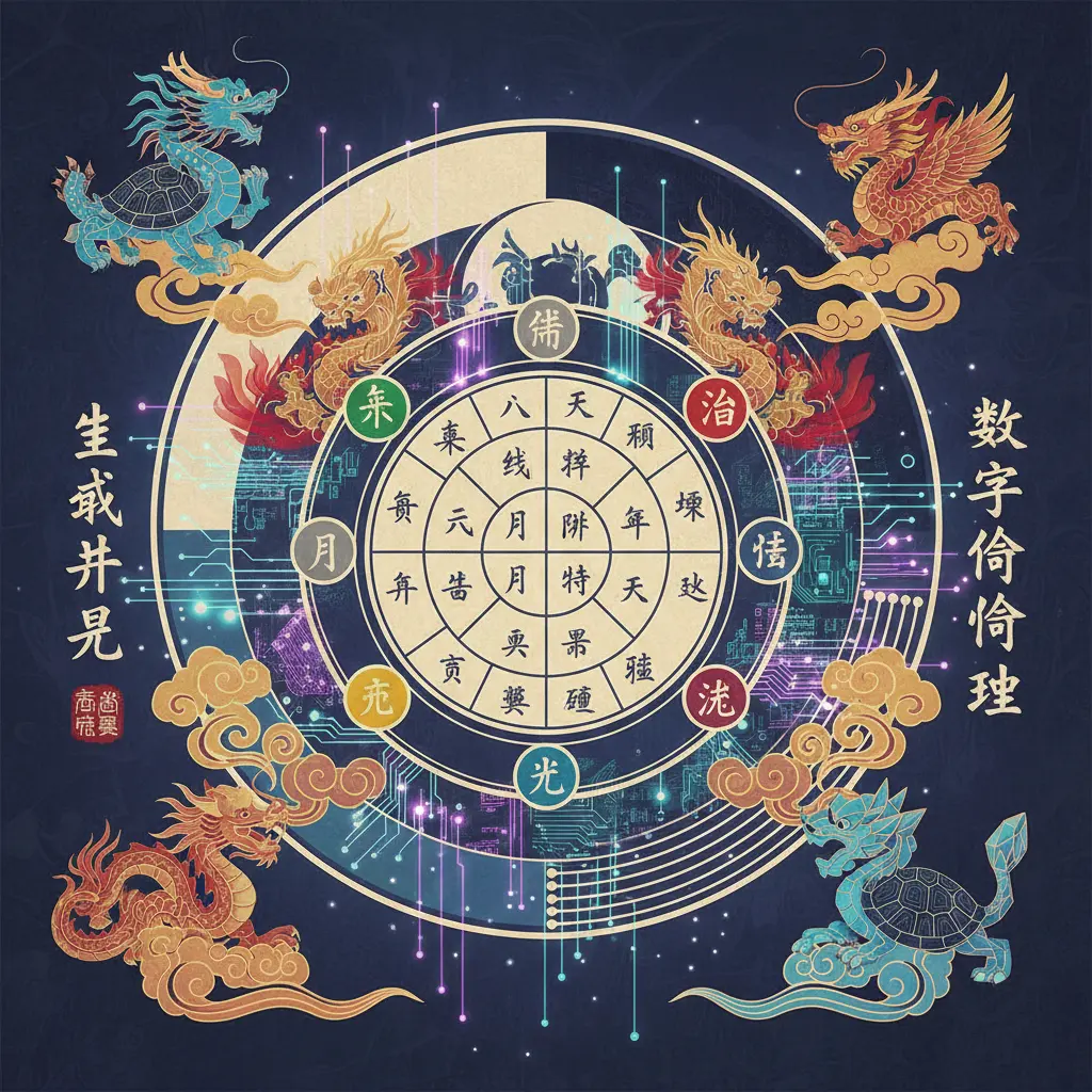 生辰八字 - 八字排盤