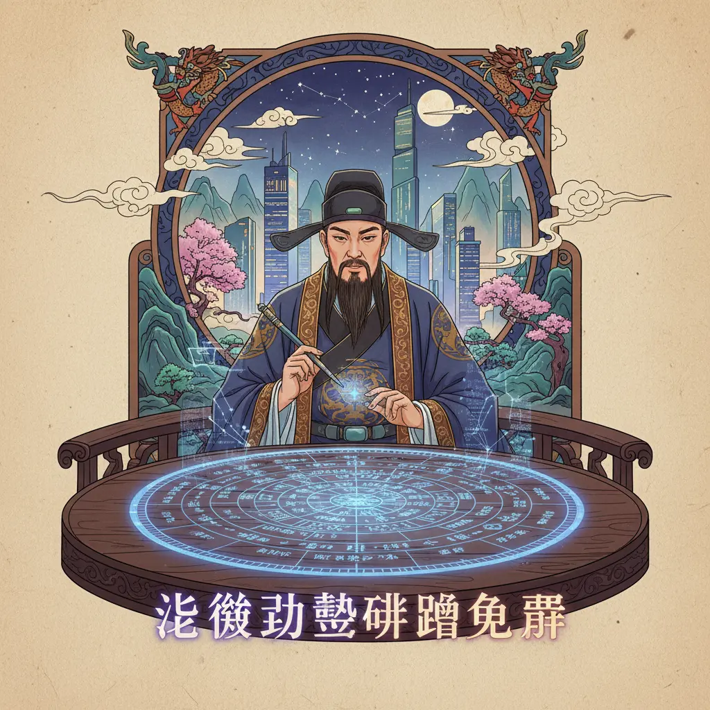 紫微斗數排盤免費 - 占卜