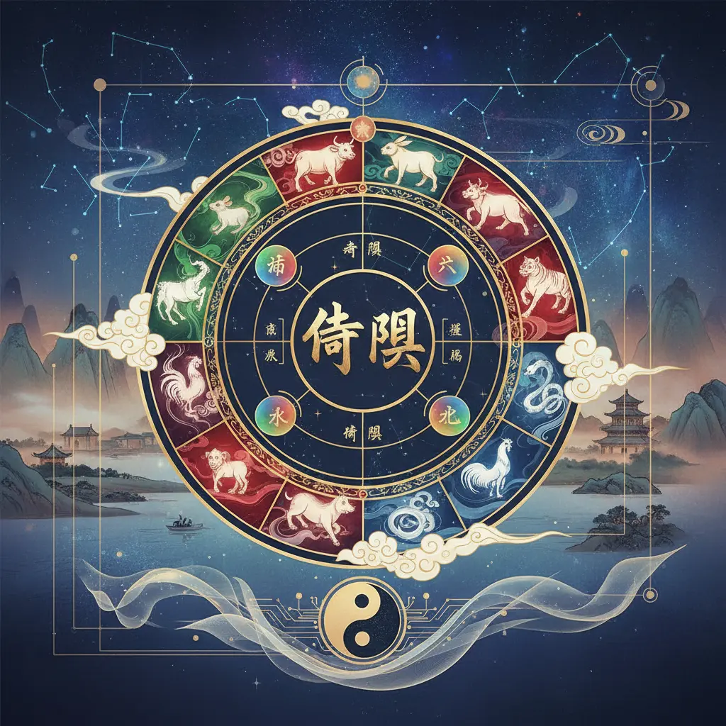 命盤八字 - 命盤